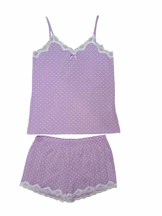 Noidinotte De vară De bumbac Babydoll Lila