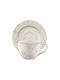 Bonna Tasse Kaffee aus Porzellan Braun 230ml