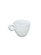 GTSA Tasse Kaffee aus Porzellan Braun 280ml