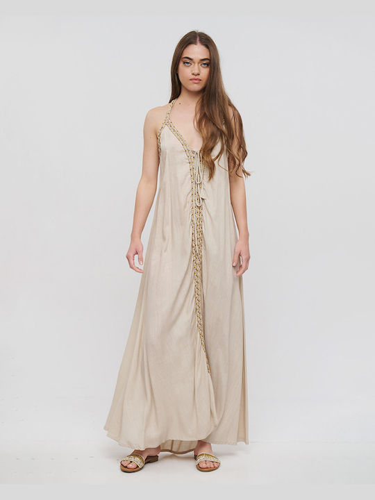 Ble Resort Collection Maxi Dress Beige