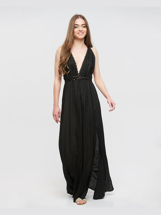 Ble Resort Collection Maxi Kleid Black