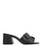 152260-cab09 Mestico Mule Carrano - Schwarz - Leder