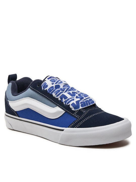 Vans Knu Skool Ανδρικά Sneakers Blue / White