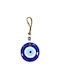 Hanging Lucky Charm Burner Blue made of Glass 1pcs