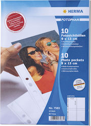 Herma Binder Sheets Type "P" with Holes Fotophan Herma Binder Sheets Type "P" with Holes Fotophan