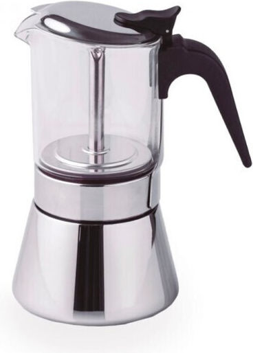 Lacor Ηλεκτρικό Μπρίκι Espresso 6cups Inox Καφέ