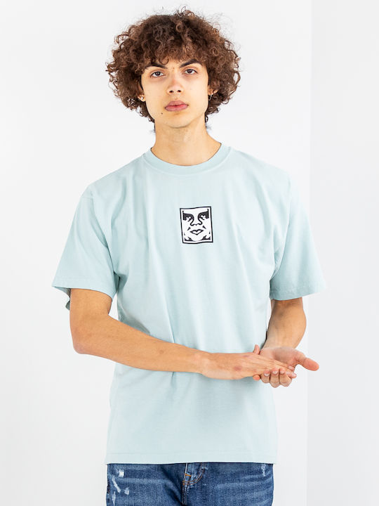 Obey Tricou Albastru deschis