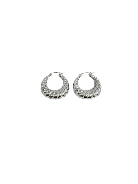 Buhay Earrings Hoops made of Steel