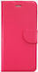 Leewello Wallet Σιλικόνης / Δερματίνης Φούξια (Galaxy A54)