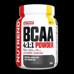 Nutrend - Bcaa 4:1:1 Powder With L-glutamine (500 Gr - 50 Servings) Με Γεύση Pineapple Nutrend - Bcaa 4:1:1 Powder With L-glutamine (500 Gr - 50 Servings) Με Γεύση Pineapple