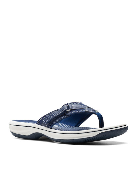 Clarks Brinkley Sea Women's Flip Flops Navy Blue