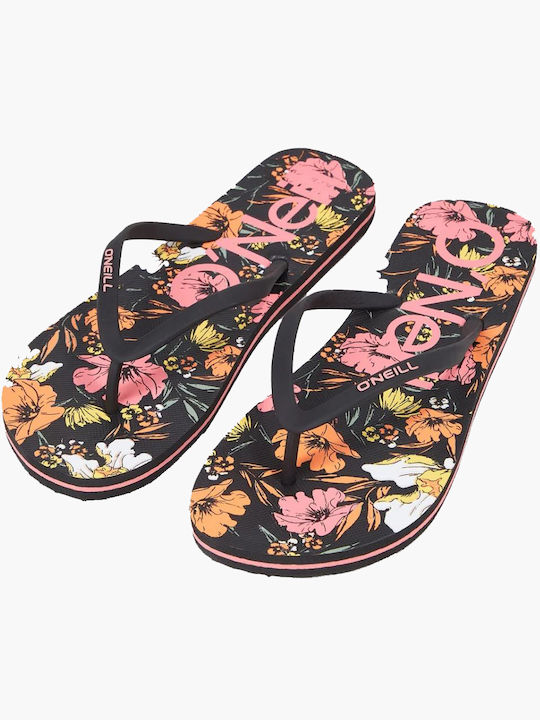 O'neill Profile Graphic Frauen Flip Flops in Schwarz Farbe