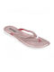 Mitsuko Frauen Flip Flops in Rosa Farbe