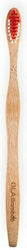 Ola Bamboo Adult Soft Toothbrush Red