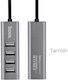 Hoco USB-Hub 4 Anschlüsse USB 2.0 mit USB-A Anschluss Grau