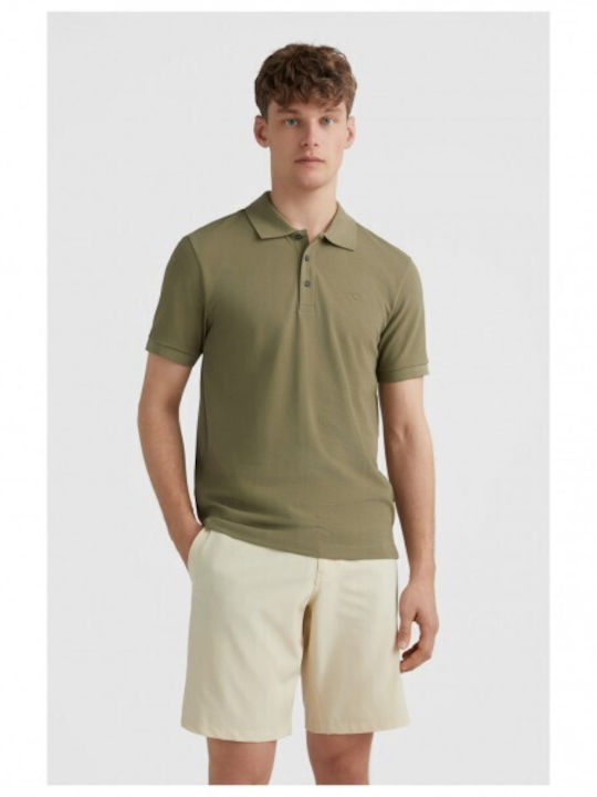 O'neill Men's Short Sleeve Blouse Polo Deep Lichen Green