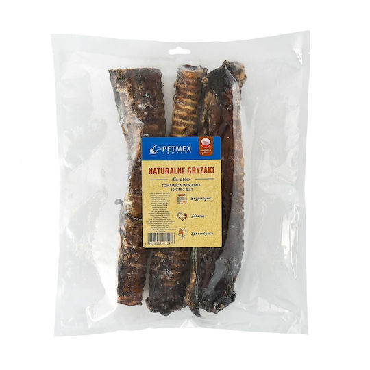 Petmex Trachea Κόκκαλο για Σκύλους από Βοδινό Medium 30εκ.