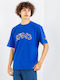 Katakana Retro T-shirt Blue
