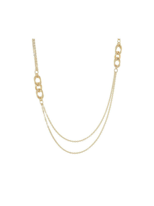 Bronzallure Necklace from Gold Plated Steel