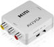 Aoweixun Конвертор RCA 3x женски към VGA женски 1бр AV2VGA