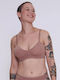 Sloggi Soft Adapt P Women's Bralette Bra Cacao