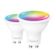 Laxihub Smart Λάμπες LED 4.5W για Ντουί GU10 RGB 350lm 2τμχ