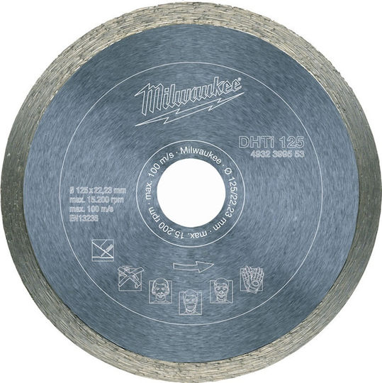 Milwaukee Dhti 125 Cutting Disc 1pcs