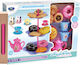 Toy High Super Tea Set High Super Tea For 3+ Years 18 Pieces 1 Piece And Gift Candle