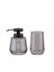 Sealskin Mood Bathroom Accessory Set Glass Gray
