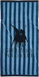 Greenwich Polo Club Beach Towel Cotton Blue 180x90cm.