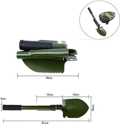 Πτυσσόμενο Μεταλλικό Hand Shovel with Handle Z794300