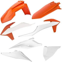 Set de Piese din Plastic pentru Motocicletă pentru Yamaha XC Alb 1buc