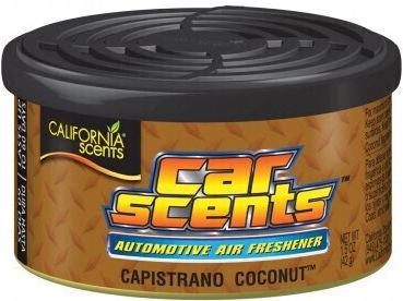 California Scents Αρωματική Κονσέρβα Κονσόλας/Ταμπλό Αυτοκινήτου Καρύδα 42gr