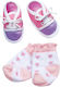 Simba Babypuppen Kleidung mit Socken Set Verschiedene Designs 1 Stk