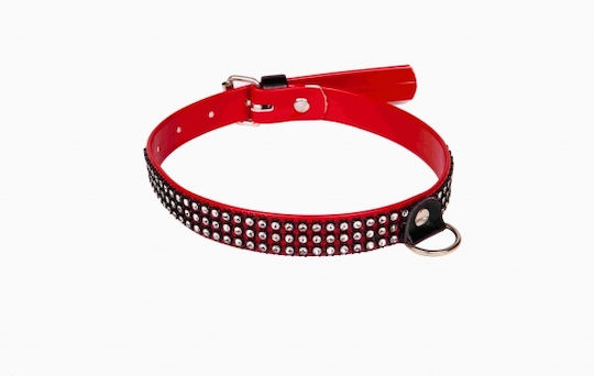 Whips Collections Guler în Culoare Roșu