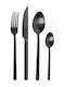 Pintinox Set de Tacâmuri Inoxidabil Negre 24buc