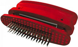 Tenderizer pentru carne cu 45 de lame din oțel inoxidabil, Tenderizer roșu