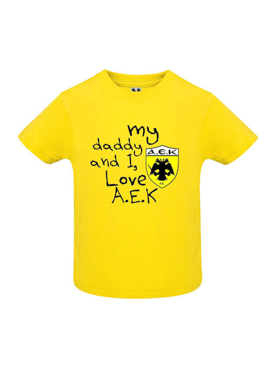 Kids' T-shirt Lemon My Daddy And I, Love Aek
