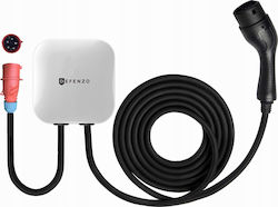 Defenzo Wall Mounted 11kW Charging Station with Built-in Cable Type 2