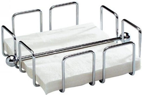Stalgast Suport pentru șervețele Metalică Argintiu 19x19x6.5cm