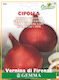 Gemma Onion Dry Red 1g Seeds Packet (allium Cepa 'vernina Di Frenze')
