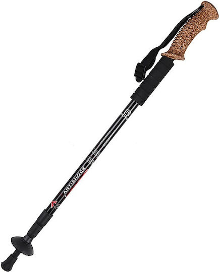 Telescopic Trekking Pole - Baton – 050014_b - Black