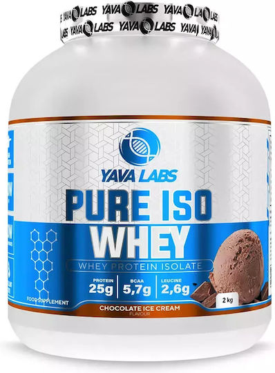 Yava Labs Pure Iso Whey Protein Whey with Flavor Chocolate Ice Cream 2kg