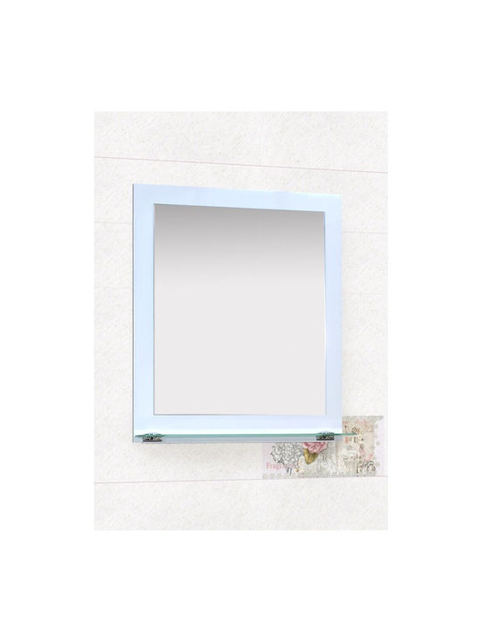 M-Mebel Oglindă de Baie din Plastic cu Lungime 55cm