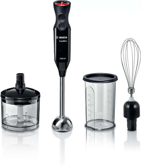 Bosch ErgoMixx Ραβδομπλέντερ με Ανοξείδωτη Ράβδο 1000W Μαύρο