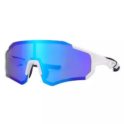 Rockbros 10183 Polarizing Cycling Glasses - Blue