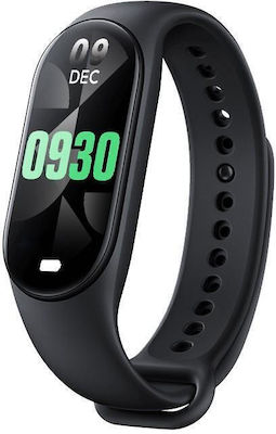 M8 Activity Tracker with Heart Rate Monitor Black