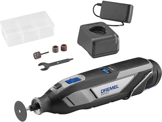 Dremel 8240-5 Περιστροφικό Πολυεργαλείο 12V 1x2Ah με Ρύθμιση Ταχύτητας