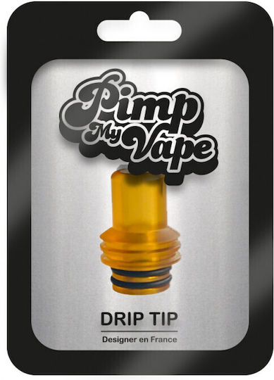 Pimp My Vape Επιστόμιο Drip Tip σε Κίτρινο χρώμα ATM75129000VR05