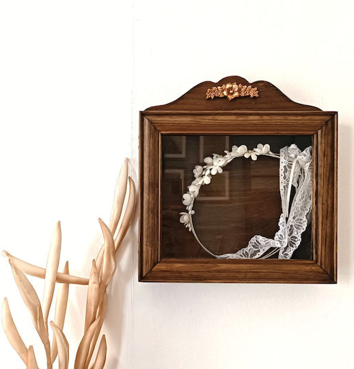 Korres Craft Flowers Cottage Στεφανοθήκη Ορθογώνια Ξύλινη 29x30εκ. Korres Craft Flowers Cottage Στεφανοθήκη Ορθογώνια Ξύλινη 29x30εκ.